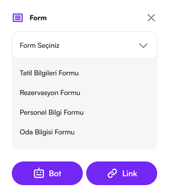Her kanaldan işletmeye ulaşmanın en hızlı ve kolay yolu tab